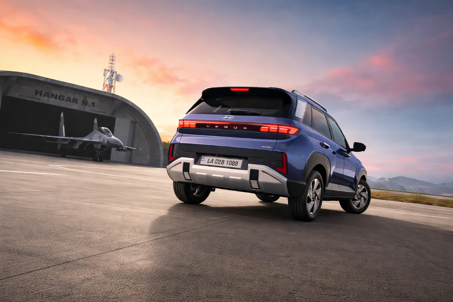 New Hyundai Venue showcased with bold design and premium rear styling in India